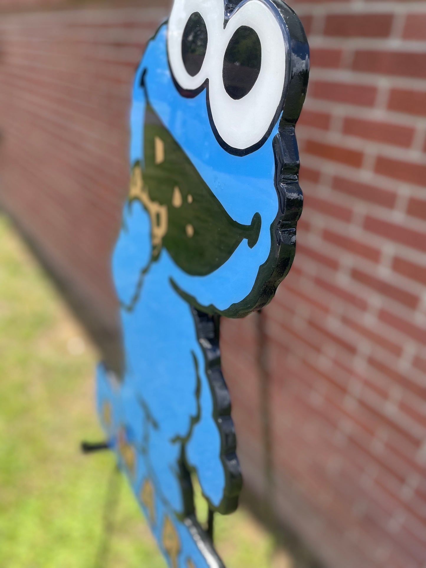 Cookie Monster Name Wall Art