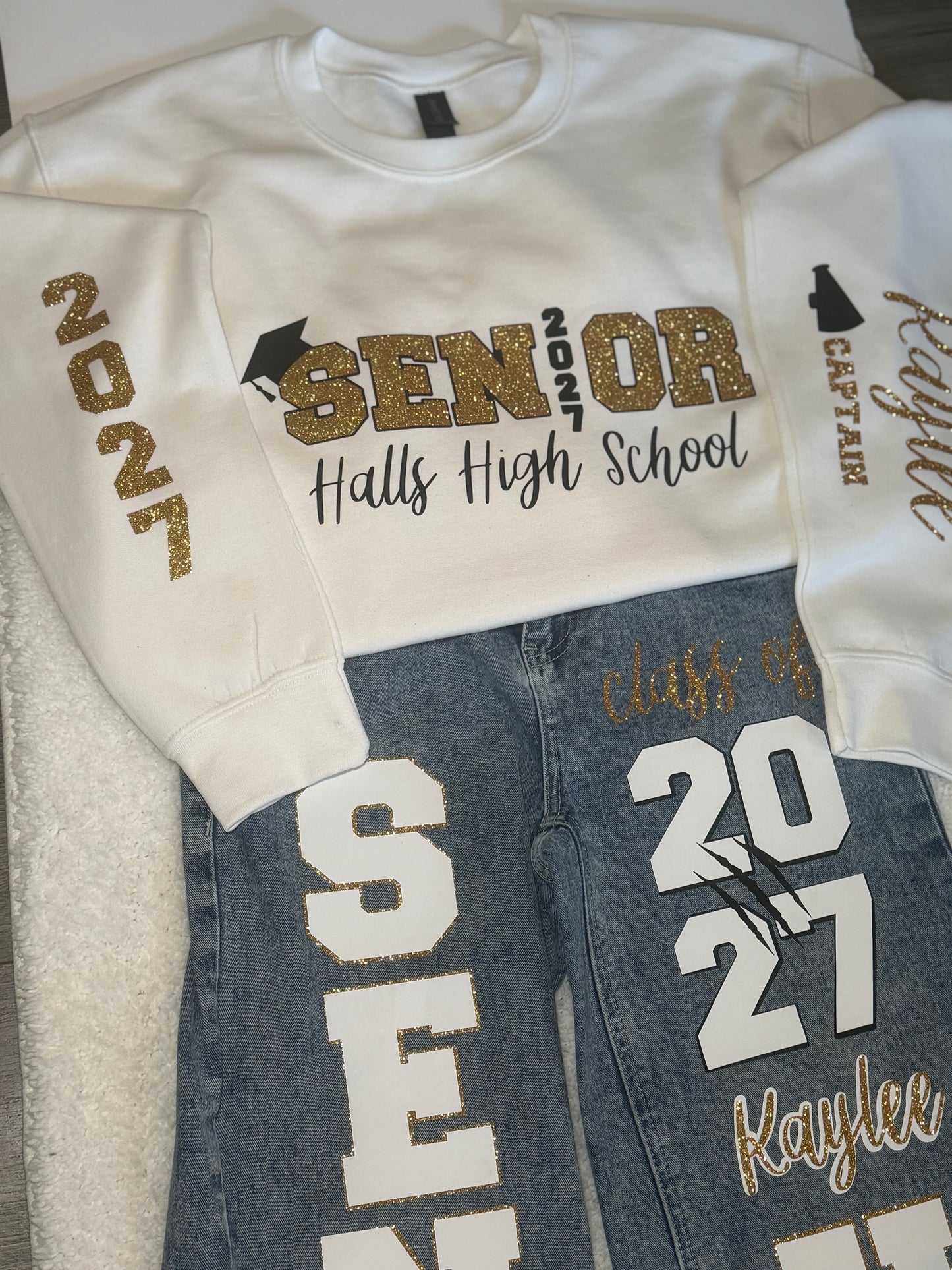 Senior Jeans & Sweater