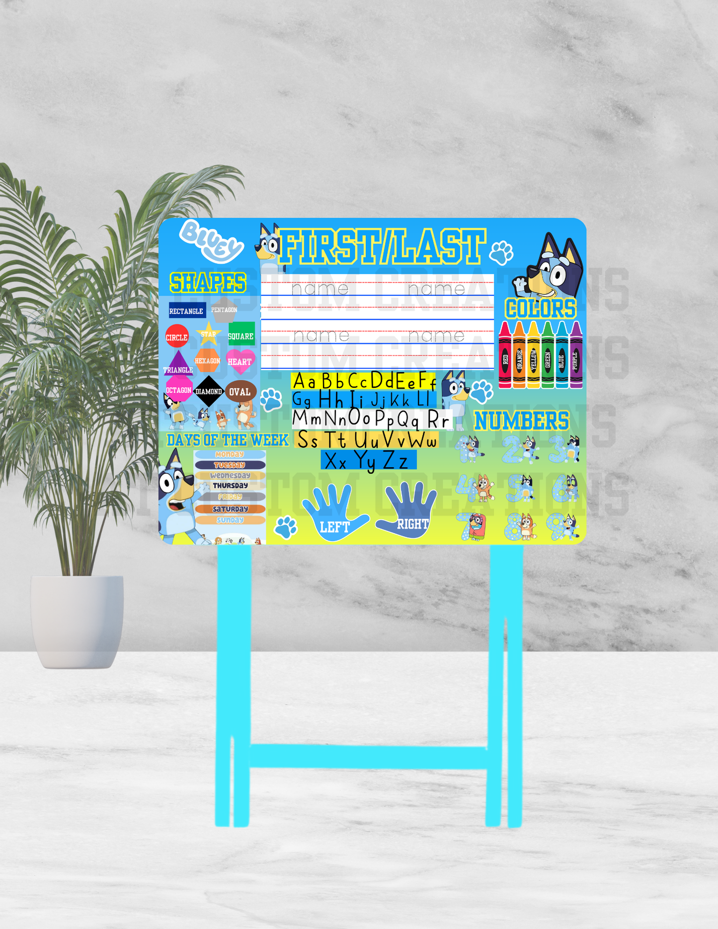Custom Learning Table(All Characters)