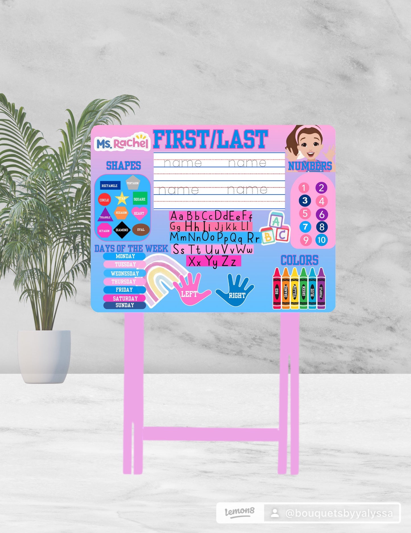 Custom Learning Table(All Characters)