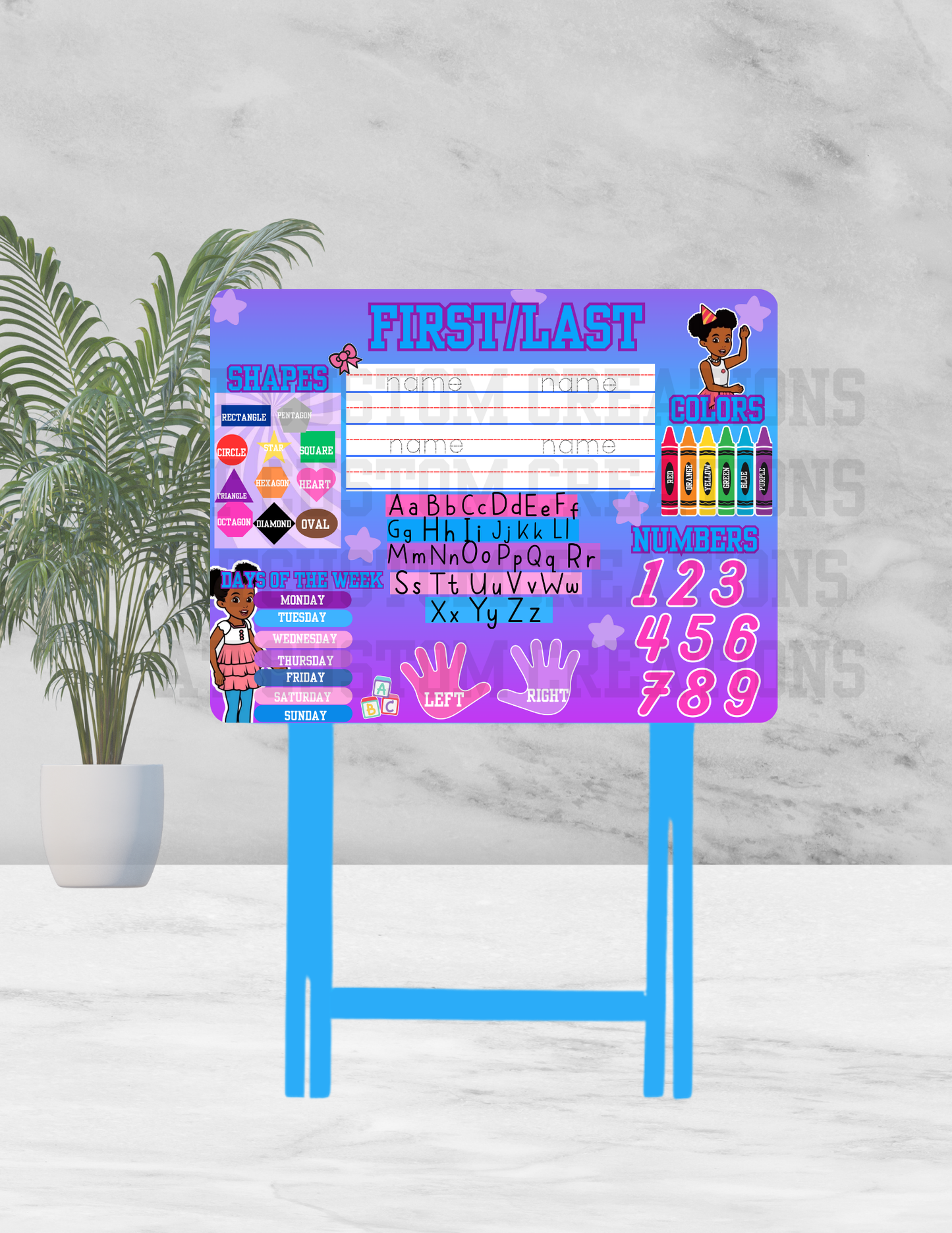 Custom Learning Table(All Characters)