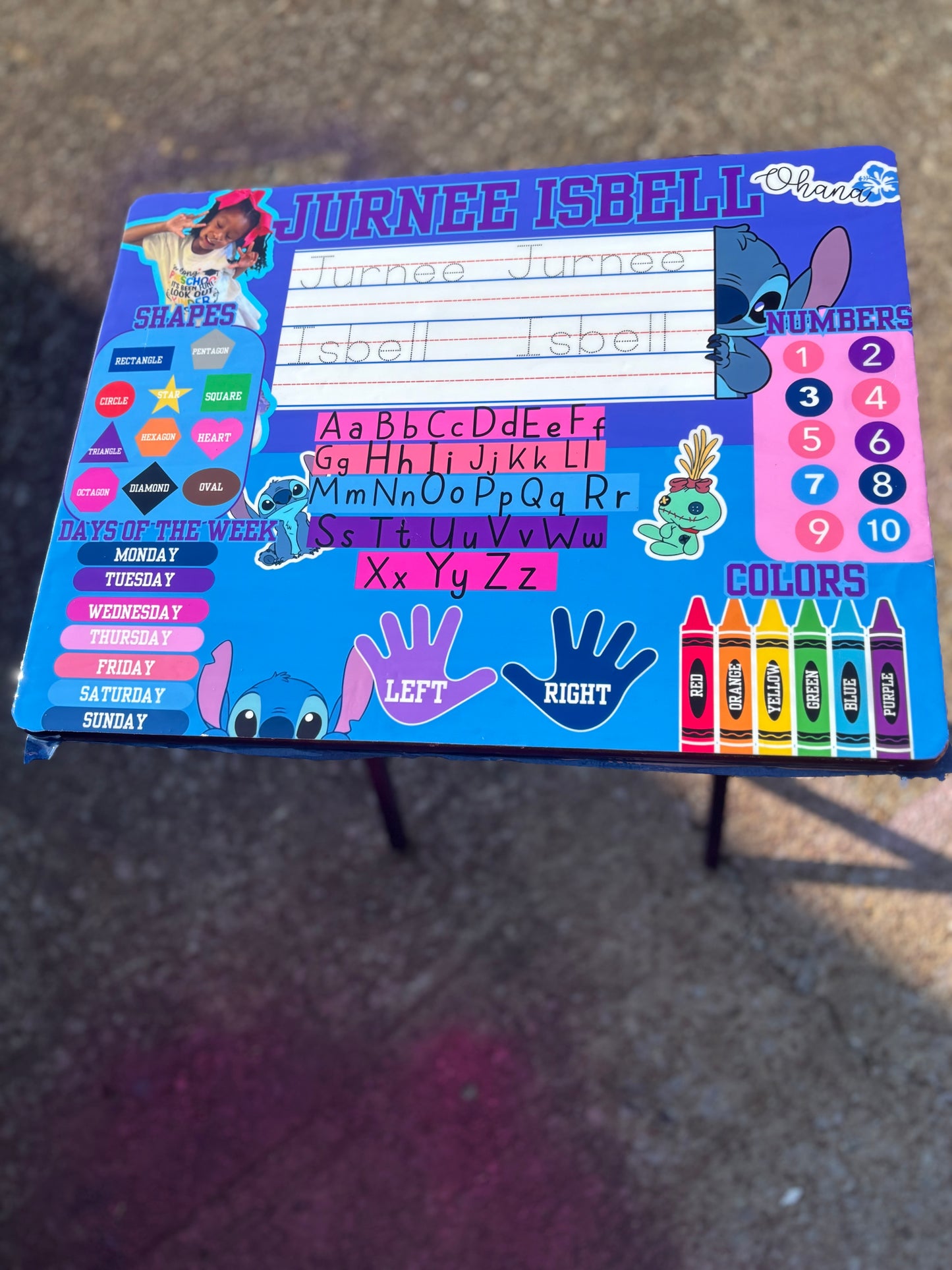 Custom Learning Table(All Characters)