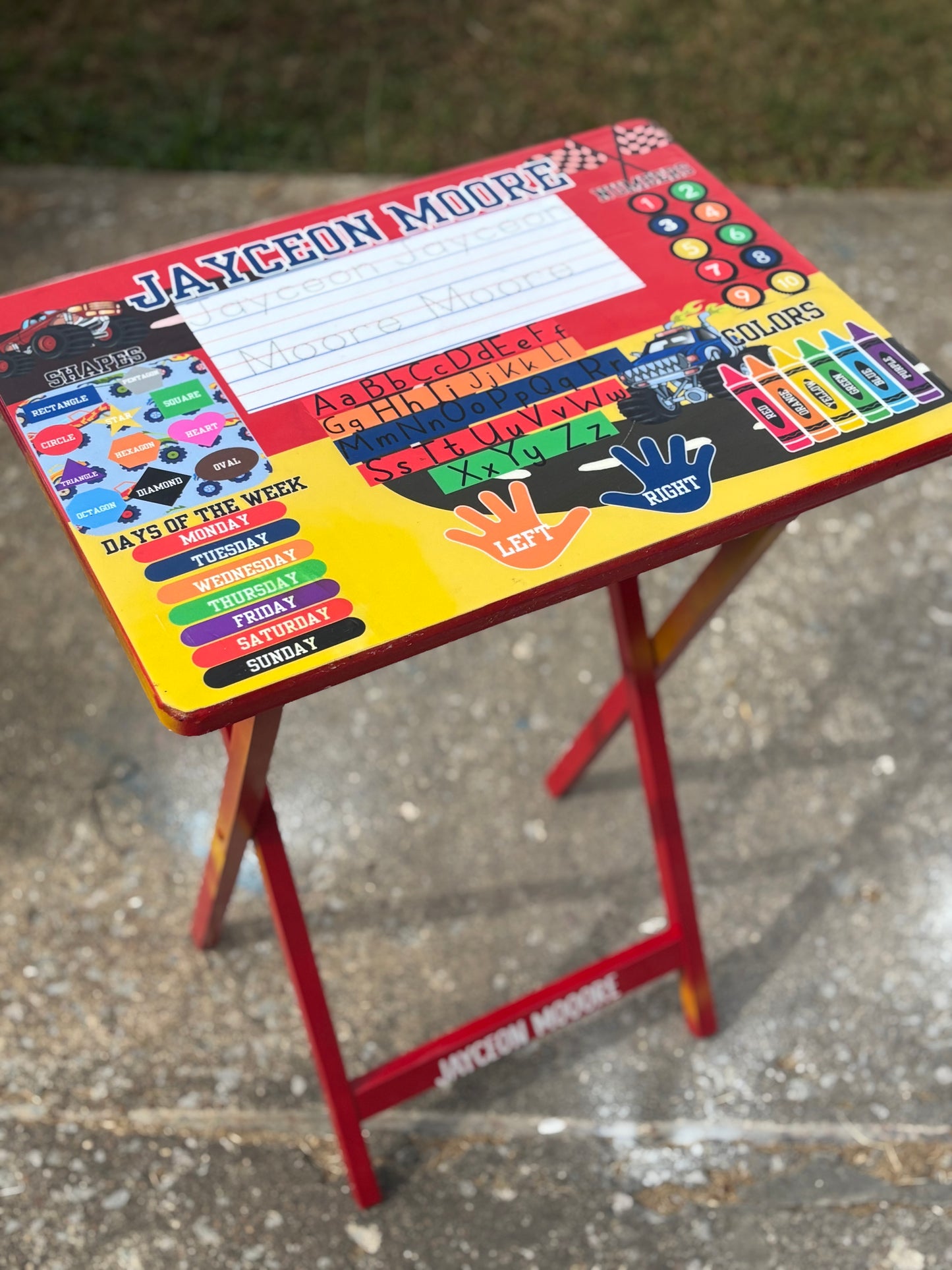 Custom Learning Table(All Characters)