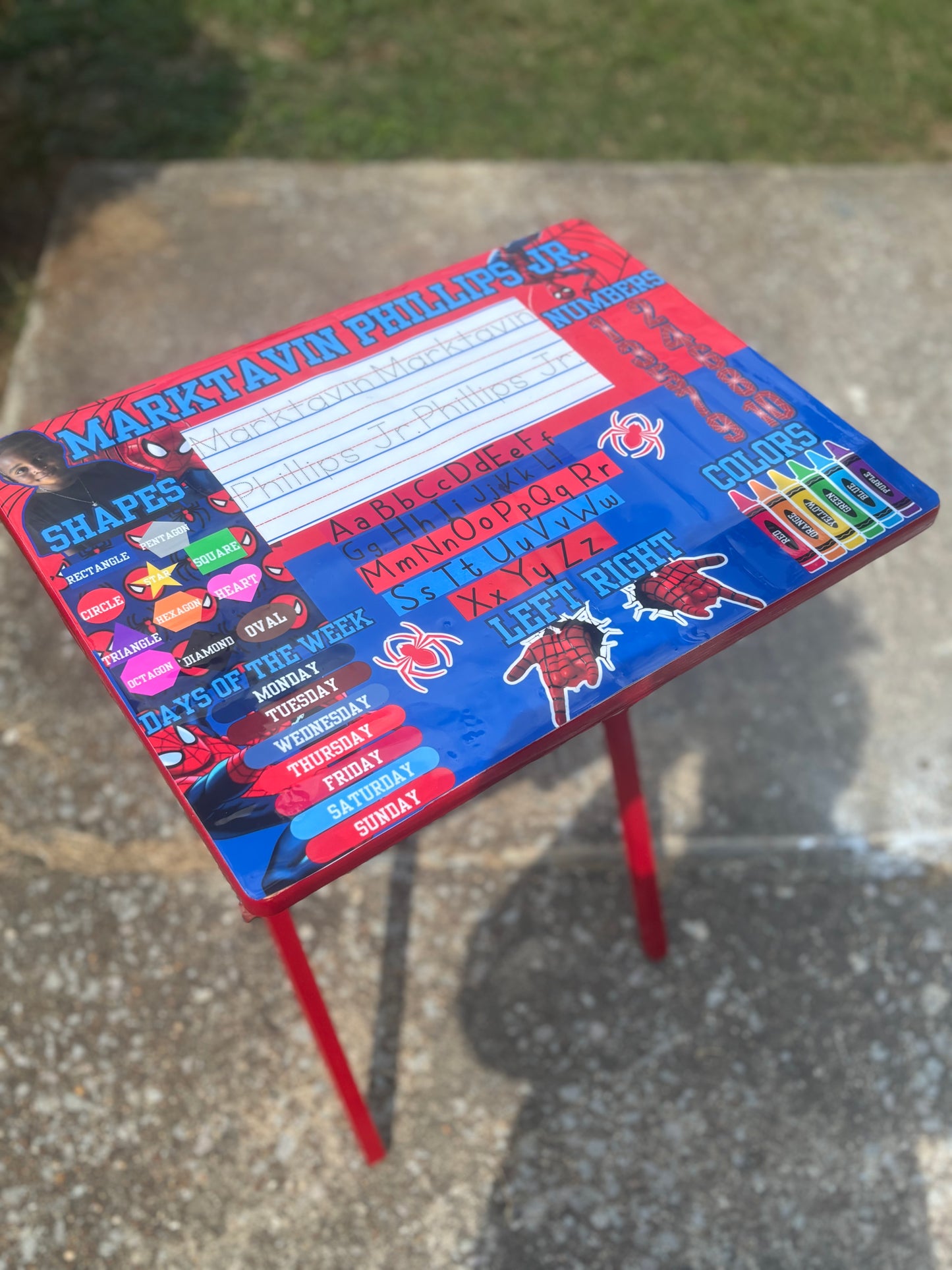 Custom Learning Table(All Characters)