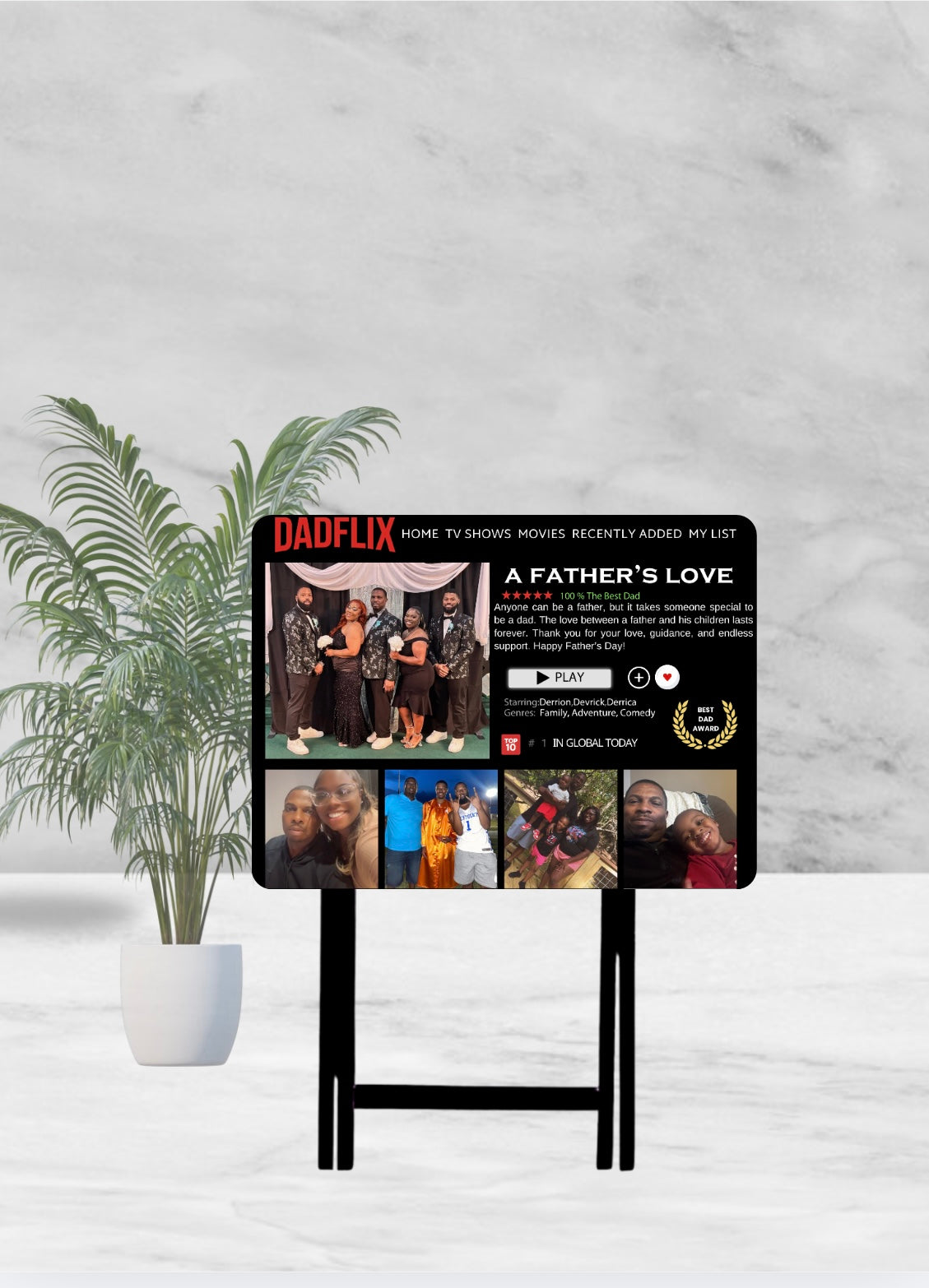 Dadflix Tray Table