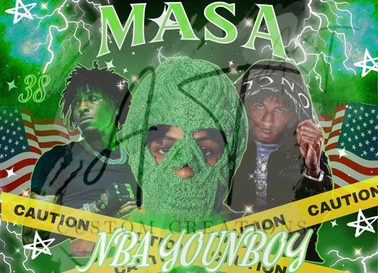NBA Youngboy Tumbler Wrap