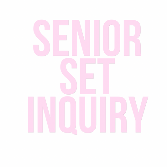 CUSTOM SENIOR OUTFIT