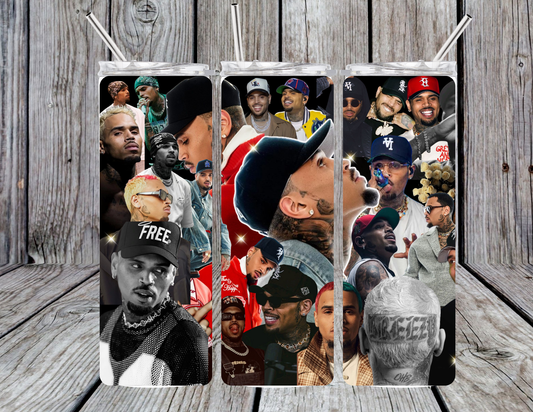 Chris Brown Collage
